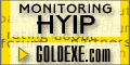 Monitoring HYIP. goldexe.com